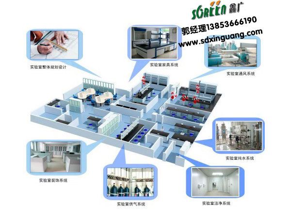 潍坊钢木实验台实验室操作台化验室水槽台高温台定做实验室设备