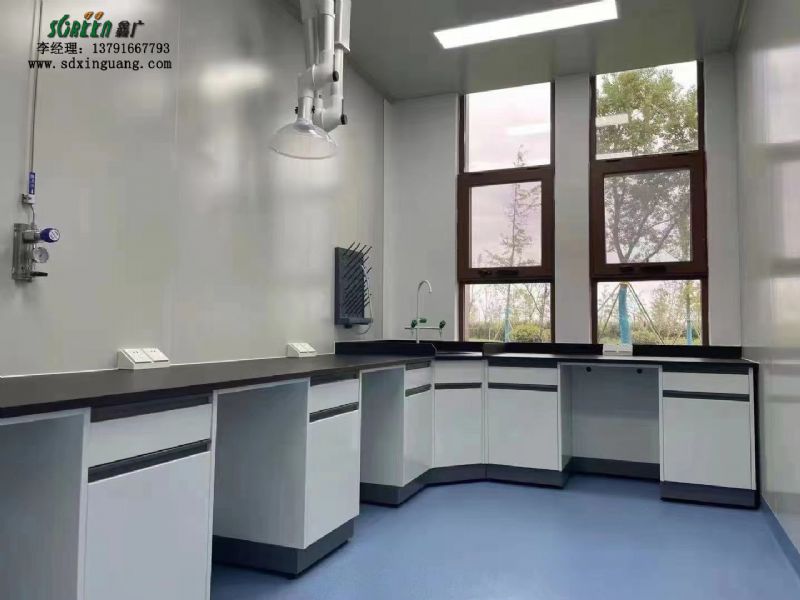 南京宜明细胞生物科技有限公司新全钢实验台配色安装效果