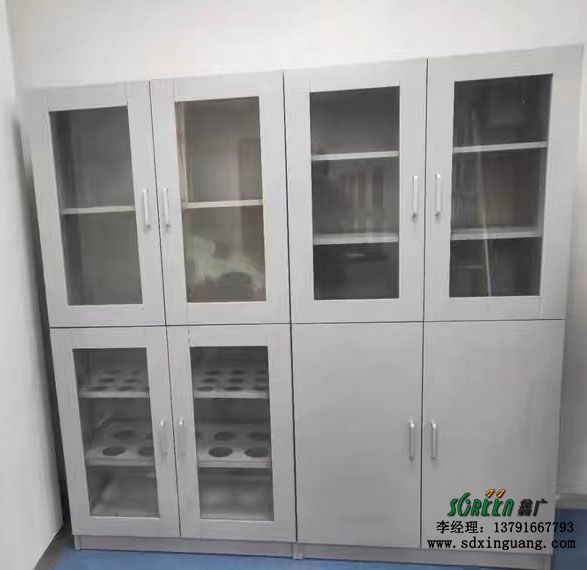 山东鑫广化验室边台 实验室家具各类器皿柜 药品柜 试剂柜