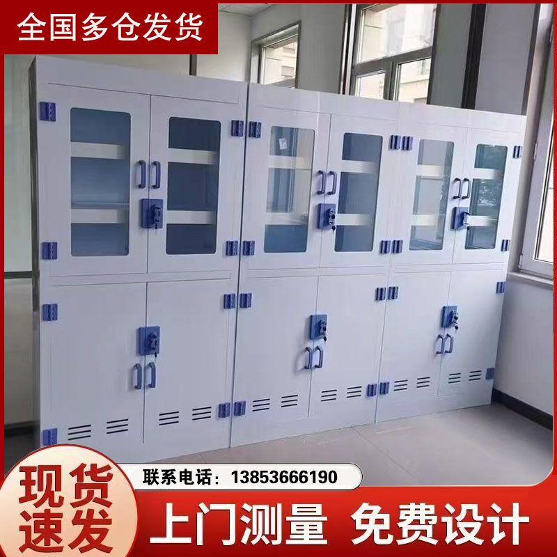 青岛试验台厂家pp器皿柜实验台实验室工作台